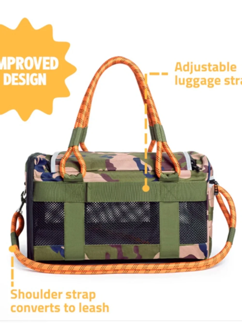 🐾 Roverlund Pet Carrier Pro + Wheel Base